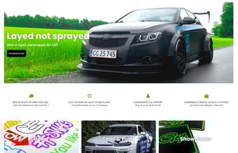 En af danmarks største stickershop's - Omsætning 2022: 520.000 kr. med et overskud på 385.000 kr.