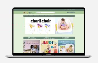 Superflot Børne webshop sælges, god pris ved hurtig handel.