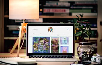 Flot børne webshop med 2 domæner og dropshipping 