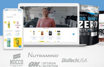 Abonnementsforretning med salg af kosttilskud 