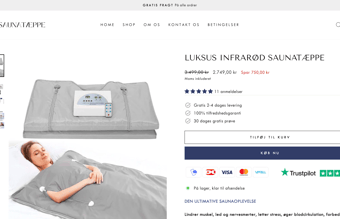 Sælger køreklar dropshipping webshop