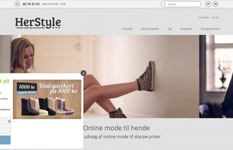 Webshop med SKO og TØJ til kvinde/piger 