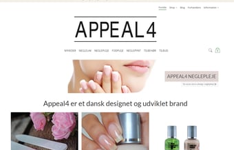 Webshop med eget brand i neglelak og neglepleje