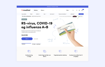 Etableret og anerkendt webshop indenfor sundhed og velvære til salg. Omsætning i 2022 ca. 400.000 kr. 