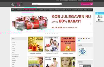 Kendt webshop indenfor frisørprodukter, skønhed og mænds grooming sælges