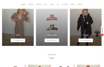 Tøj webshop - Omsat for over 610.000 kr. i de første 8-9 måneder. Brands som Only, Vero Moda og Bestseller. - 95% turn-key 