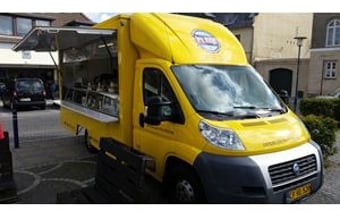 Ostebil med stadepladser