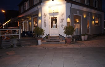 Restaurant med ude servering