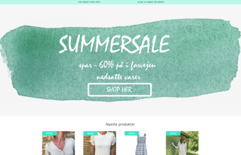 Fashion webshop med stort potentiale - brands som  VILA, OBJECT, SISTERS POINT og LOVE&DIVINE. 
