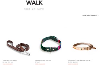 Smuk shop til den stilfulde hundeejer - omsat for 42.260 kr.