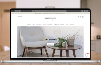 Webshop med salg af møbler og boliginteriør - Dropshipping
