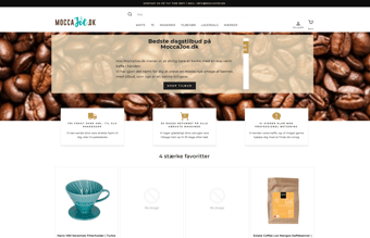 Køreklar og velfungerende webshop klar til videreførsel af kaffeentusiast - Omsætning 2021: 2.602.127 kr.