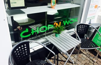 Veletableret take-away sted med en af byens billigste husleje