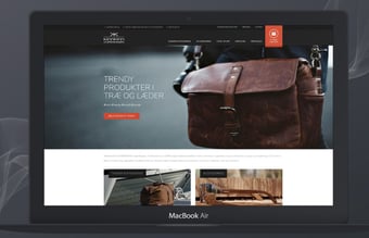 KINNKINN copenhagen - 100% ægte læder og træ accessories - Dækningsbidrag på DKK 70.000,- 