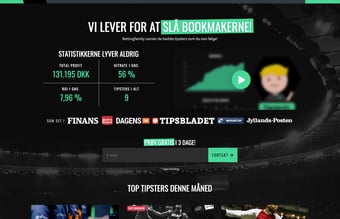 Abonnementsforretning med fokus på sports betting! - 300 aktive abonnenter