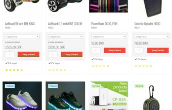 Ny webshop med fart på