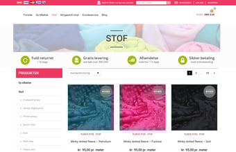 Webshop i vækst med topplacering i Google