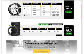 Webshop med salg af dæk & fælge - Dropship - Omsætning: 2.800.000 - Årlig løn før skat: 200.000 kr.