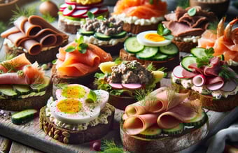 Velrenommeret smørrebrødsbutik til salg