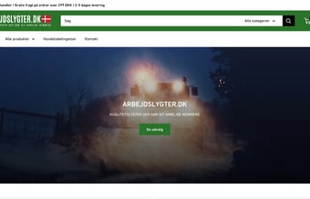 Niche webshop inden for LED arbejdsbelysning