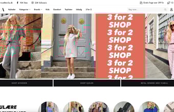 Webshop med salg af kvindetøj - +25.000 aktive email subscribers. - Omsætning 1/1-22 - 30/6-22: 1.500.000
