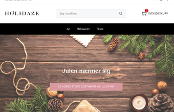 Køreklar webshop med pynt til alle årstiderne - leverandører i EU