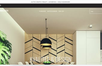 Dropshipping shop med salg af møbler