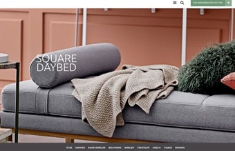 Flot webshop med stort potentiale inden for interiør og møbler - Omsætning 2017: 53.466 kr.