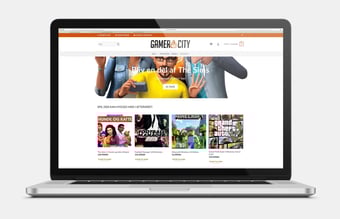 Gamercity.dk - Fuld automatiseret webshop med salg af CDkeys - Omsat for 63.000 kr. 