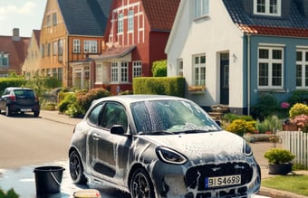 Komplet mobil bilvask virksomhed og varevogn sælges med bankkonto, ApS selskab, varevogn, custom udstyr og hjemmeside. 