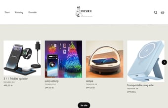 Dropshipping webshop med salg af trend produkter - 2-4 dages levering til kunden