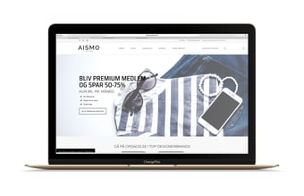 Webshop + Medlemsklub med modetøj til herre og dame