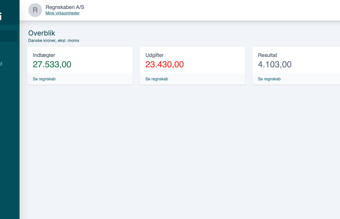 Regnskabsprogram til salg