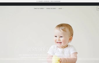 Dropshipping butik med salg af baby-børne udstyr