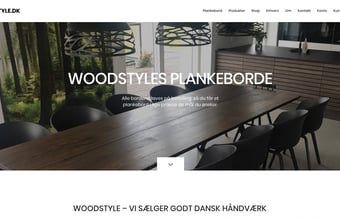 Partner søges til Woodstyle.dk specialforretning med håndlavede møbler i egetræ