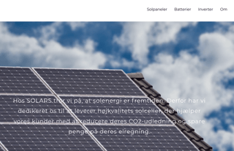 Solcelle virksomhed 