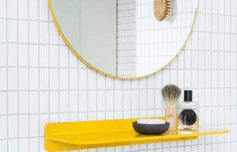 moderne sortiment af badeværelsesudstyr