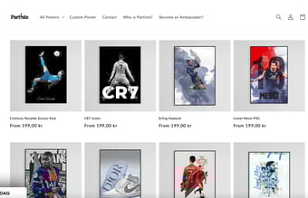 Plakat webshop til salg - Fokusér på marketing og salg uden bekymringer om varelager!