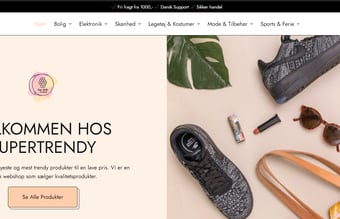 Supertrendy.dk - Køreklar dropshipping side til salg 