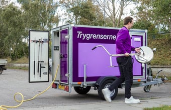 Skalerbar servicevirksomhed (fliserens og algebehandling)