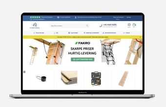 Online byggemarked med STORT vækstpotentiale - omsætning 2020: 4,8 mio kr.