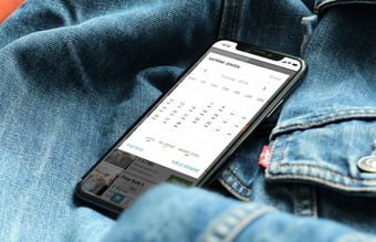 Booking app system der kan tilpasses din branche (Android og iOS)