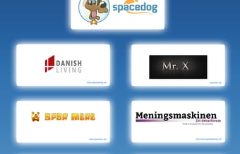 Portefølje af websites med artikler i diverse kategorier