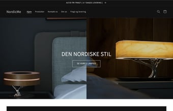 Salg af innovative lamper via dropshipping koncept