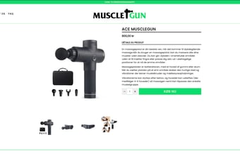 Unik webshop med salg af massageprodukt