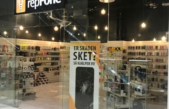 Repfone.dk - Mobil-computer reparations butik og salg - Overskud på 500.000kr.