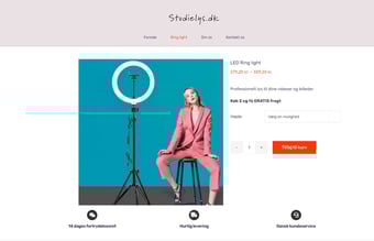 Webshop med stort potentiale og fængende domænenavn