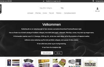 3 måneder gammel Rullegrejs webshop med store muligheder!