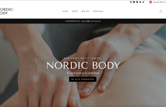 Nordic-Body fitness dropshipping virksomhed med stort potentiale! 