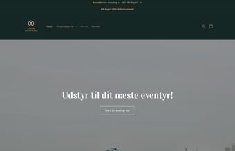 Dropshipping webshop i outdoor branchen